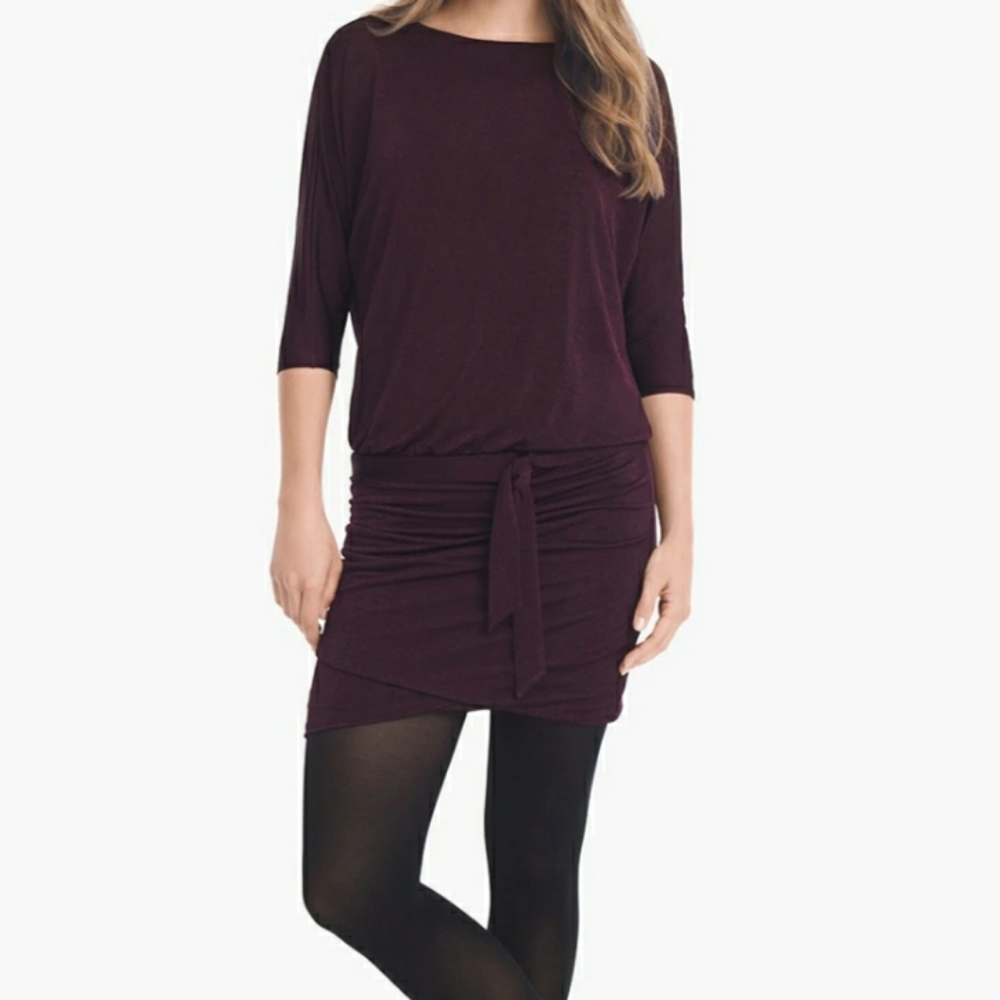 White House Black Market Dolan Sleeve Dress